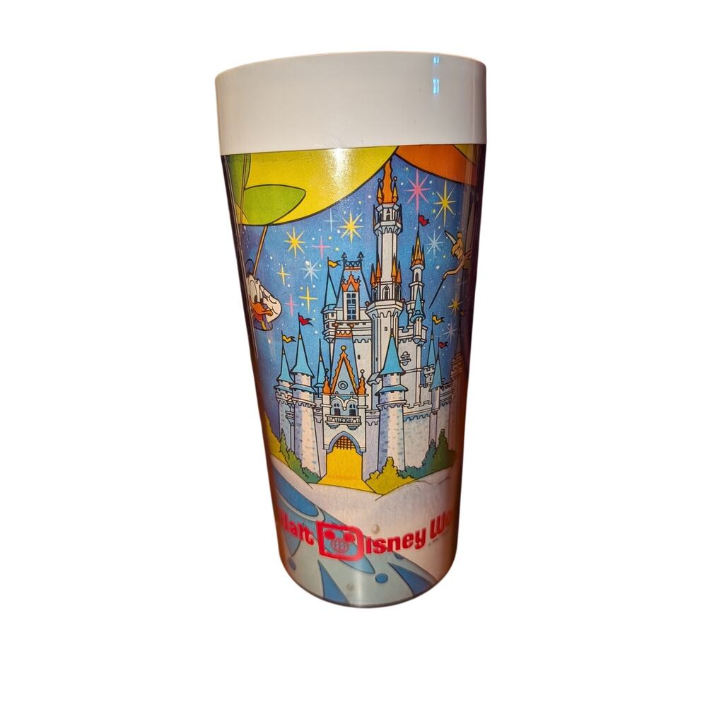 Disney Thermo-Serv Cup Walt Disney World 9" Tall